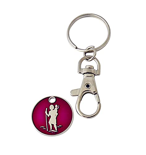 Sleutelhanger Christophorus winkelschip rood - Image 3