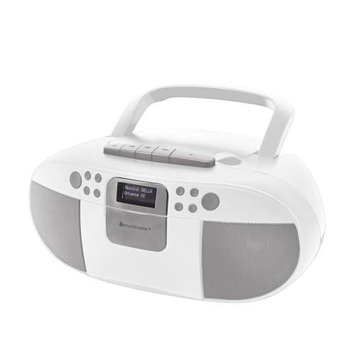 Radio portable DAB+ Soundmaster SCD7800 pour écouter vos cassettes et CD au jardin