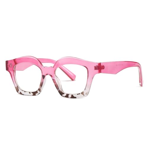 Lunettes de soleil carrées à verres dégradés clairs et haute protection UV400