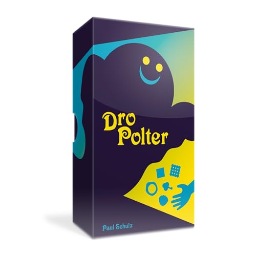 DroPolter – Fast-Paced Ghost Memory Party Game | 2–5 Players | Ages 6+ | Portable Travel Game