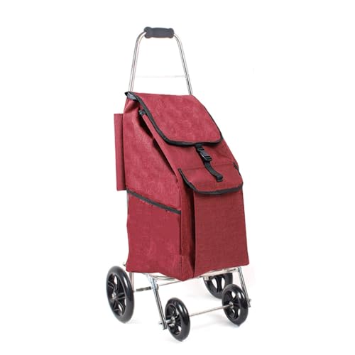 Colcolo Einkaufstrolley-Ersatztasche, Einkaufswagen-Tasche, Oxford-Stoff, verdickte Trolley-Tasche, Handwagen-Tasche für Heimgebrauchswagen, C – Bild 6