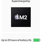 2022 Apple MacBook Pro Laptop with M2 chip (13-inch, 8GB RAM, 512GB SSD Storage) Space Gray (Renewed) - Image 3