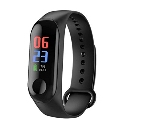 PACC MAN M3 Fitness Tracker Watch, Bluetooth - Black PACC MAN M3 Fitness Tracker Watch, Bluetooth - Black