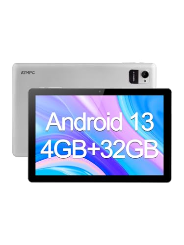Image of Android Tablet 10 Inch,Tablets,4GB(2+2) Ram 32GB ROM & 128Gb Expand Android 12 Tablet, 2+5Mp Dual Camera, WiFi, Bluetooth, 6000Mah Battery
