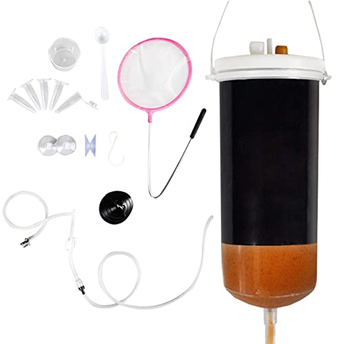 S_HomeStore Only a Bucket-Aquarium Shrimp Incubator Bucket Shrimp Egg Hatch Tool Plastic Shrimp Breeder Fish Egg Hatchery Fish Tank Equipment