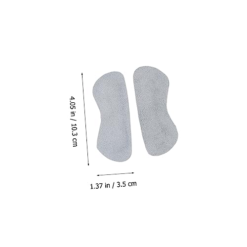 Plantillas antideslizantes para tacones gris para mujer miniatura 4