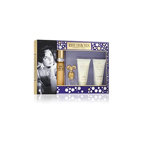 Elizabeth Taylor White Diamonds Women's Fragrance 4 Piece Gift Set Cover