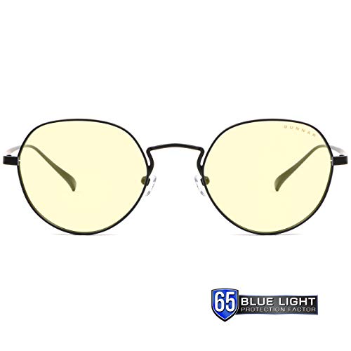 GUNNAR Optiks Infinite Computerbrille u0096 Amber Glas Schwarz