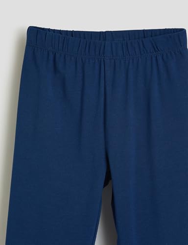 Image of Amazon Brand - Symbol Girl's Cotton Jersey Stretchable Leggings | Ankle Length | Aged 2-14 Years