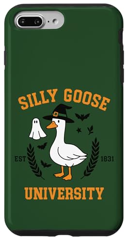 Silly Goose nEB  S[Xg ʔ Be[W sCȃO[X X}zP[X iPhone 7 Plus/8 Plus p