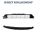 PERFIT LINER Front Bumper Lower Grille Grill 2011 2012 2013 Compatible With TOYOTA Corolla Direct Replacement Parts Primed Black TO1036125 5311202280