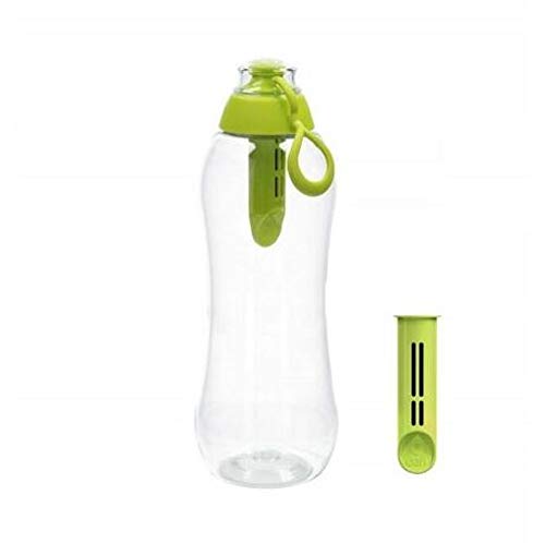 QLS Waterfilterfles Dafi drinkfles tafelwater filter waterfles 0,7 l (groen)