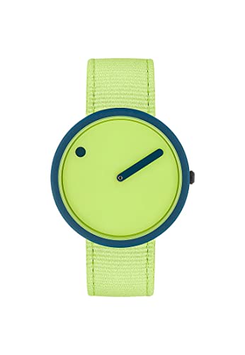 Picto Unisex-Uhren Analog Quarz One Size Hellgrün 32020961