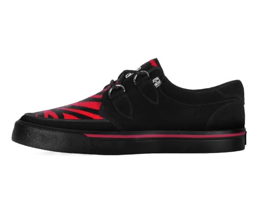 Image of TUK Suede Creeper Sneaker Shoes for Women and Men, D Ring Lace Up Shoes