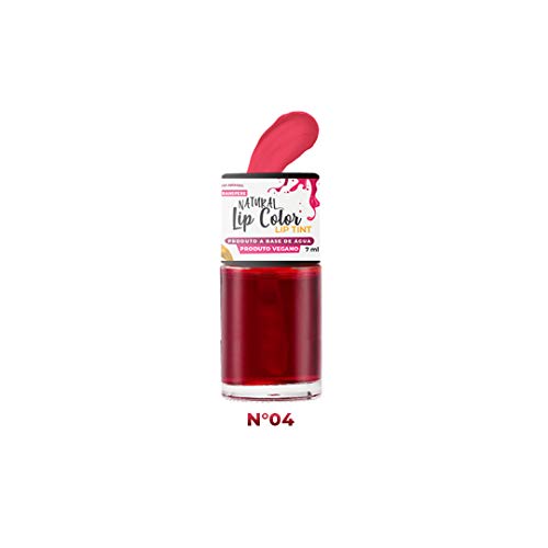 Lip Tint Batom Tinta Natural Lip Color Top Beauty Cor 04, Top Beauty