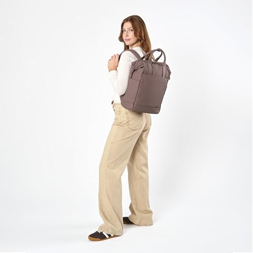 Samsonite Better Than Basics Convertible Backpack - Dual Carrying Options - Doctor-Bag Style Opening With Concealed Front Zipper - StackIt™ Strap Designed For Luggage Trolley - CHOCOLATE MAUVE - image 7