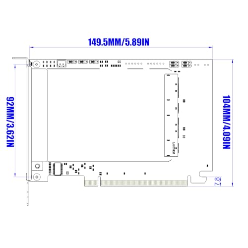Adaptador Robust PCIe X16 a GenZ 4C+ SFFTA-1002 OCP NIC, Tarjeta de Red para Integración de Servidor sin Interrupciones miniatura 6