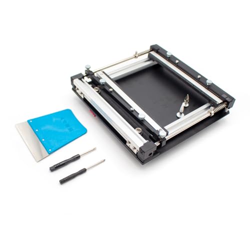 150x150MM SMT PCB Steel Mesh Solder Paste Printing Table Manual Small Screen Printing Station