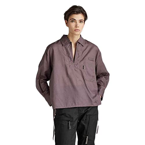 Polos | G-Star Para Mujer Polo Bowling, Púrpura Dk Taupe Fungi D22152-C936-4751 , Xxs