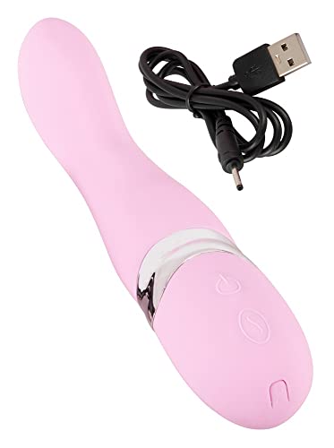 ORION Vibrator "Creamy Berry" - intensiver G-Punkt-Stimulator für Frauen, mit 7 Vibrationsmodi, biegsamen Massagekopf, per Knopfdruck steuerbar, pink – Bild 5