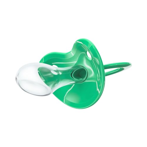 Image of Pacifier Addict - Fixx - Jumbo Functional Adult XXL Silicone Pacifier - Size 10 Bright Green