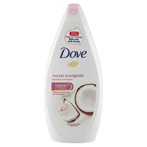Image of Dove Relaxing Jasmine & Coconut Milk Moisturising Cream Body Wash, 450ml