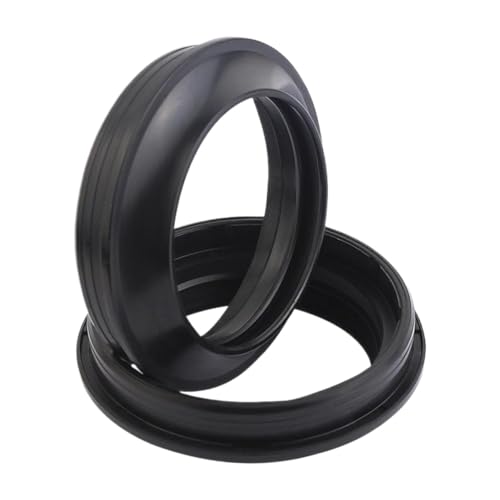 Retén de polvo para horquilla delantera de moto compatible con Suzuki DR 350 S y SV 650