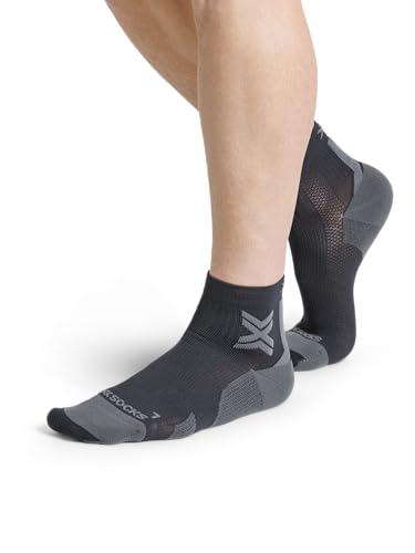 X-Socks RUN DISCOVER ANKLE chaussettes de course rose fluo 42-44 - 2