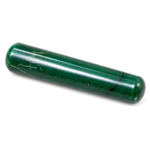Image of Crystal Heaven Certified Green Aventurine Crystal Wand - Smooth Crystal Wand For Energy Healing, Chakra Balancing, Meditation And Home Decor - Crystals And Healing Stones For Gift