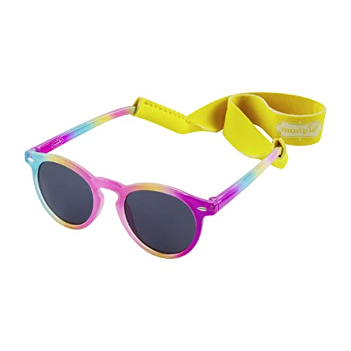 Gafas de sol para bebés de 0 a 2 años Mud Pie estilo arco iris protección infantil exterior