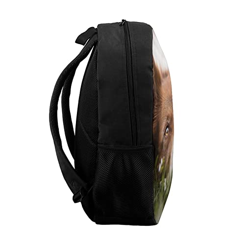 Mochila impresa en 3D escolar con borde resistente de 17" 3