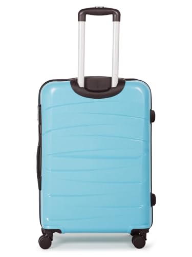 Image of Teakwood Dune Trolley Bag for Travel - Durable for Weekend Business Trip & Airline Cabin Fit - Smooth Wheels & Telescopic Handle Luggage Suitcase