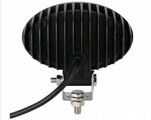 Faro LED Lavoro 24W Ovale - 4 Pezzi, 12V/24V, 2280 Lumen, IP67, Dimensioni 138x85mm, Per Camion, Barca, Cantiere