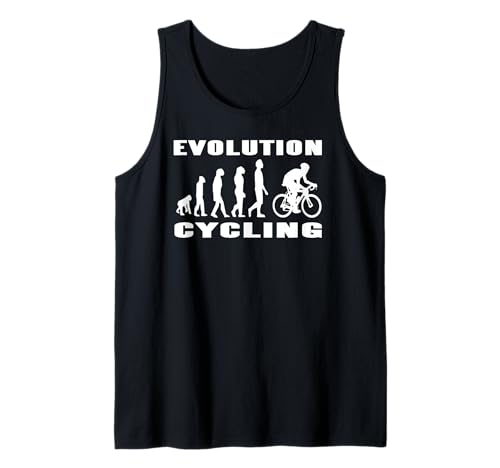 Evolución Ciclismo Humor Para Progreso Sobre Ruedas Camiseta sin Mangas