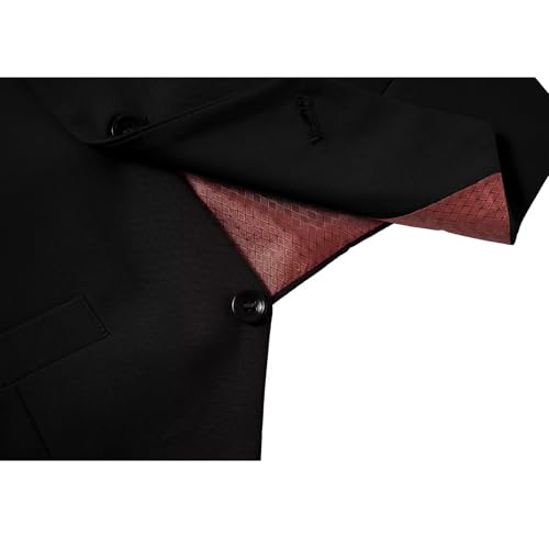 Image of Boys Formal Suit Vest Solid Vest for Toddler Kids Formal Wedding Outfit
