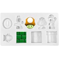 Molde de silicona para fondant, formas de corte, molde de