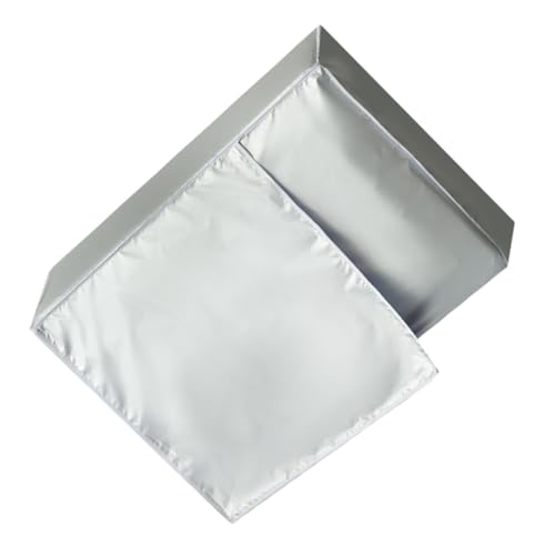 Capa de ar condicionado à prova d'água e unidades externas, função de proteção solar da unidade central, serve para 80 x 30 x 57 cm, para proteção climática o ano todo