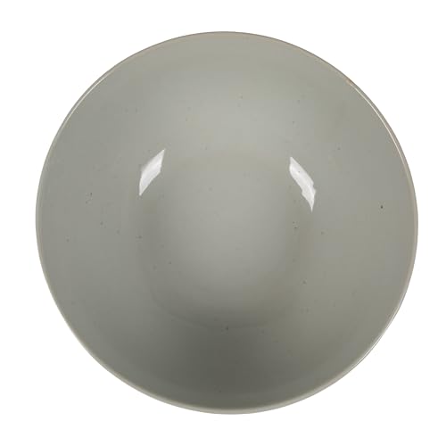 Image of Creative Co-Op Hand-Painted Stoneware Bowl with Water Color Floral Design, Green