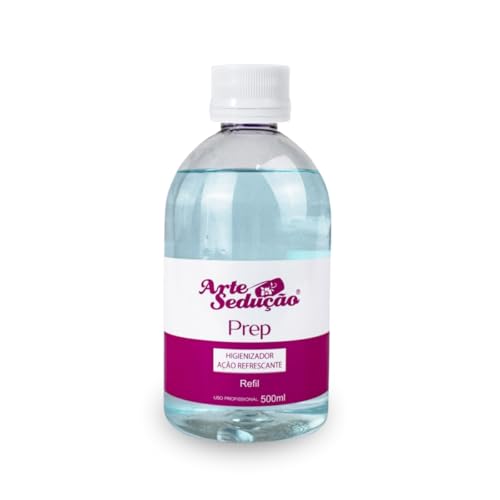 Prep Spray Higienizador 120ml + Refil 500ml Arte Sedução