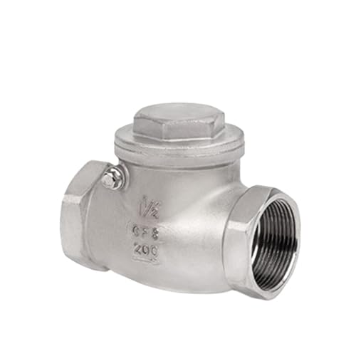Clapet anti-retour à battant DN65 pour bloquer le reflux d'eau inox 201
