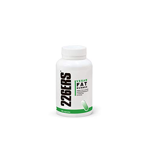 226ers - Vegan Fat Burner, Quemador De Grasa Vegano, Para Deportistas, Cafeína, Café Verde, Té Verde, Cayena Y L-Carnitina, Quemagrasas Vegano, Vegetariano Y Sin Gluten, 90 Cápsulas 226ers - Vegan Fat Burner, Quemador De Grasa Vegano, Para Deportistas, Cafeína, Café Verde, Té Verde, Cayena Y L-Carnitina, Quemagrasas Vegano, Vegetariano Y Sin Gluten, 90 Cápsulas
