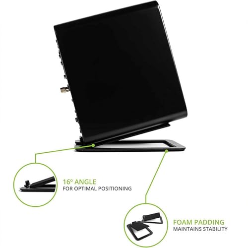 Soportes de altavoz de monitor robustos para eliminar las resonancias molestas 4