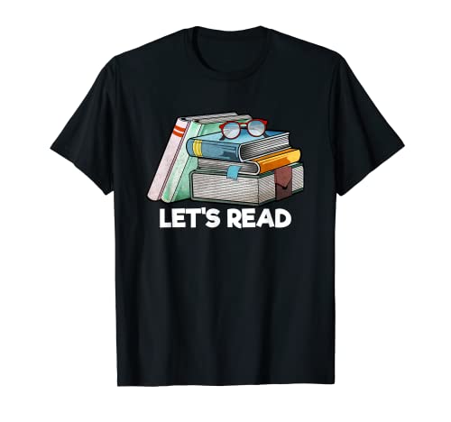 Lets Read Bookworm - Literatura para amantes de los libros Camiseta