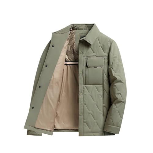 Veste matelassée homme hiver doublée cachemire pour une chaleur absolue