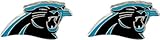 Sports Team Carolina Panthers Glitter Sparkle Post Stud Logo Earring Set