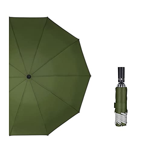 Parapluie pliable automatique 10 baleines avec toile anti-pluie