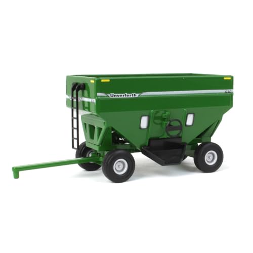 Spec Cast 1:64 Unverferth 630 Green Gravity Wagon miniatura 1