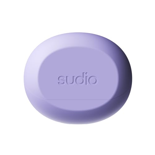 Image of Sudio A3 Pro Noise Cancelling Earbuds - 25H Playtime, ANC, Multipoint Bluetooth 5.4, Clear Calls, IPX4 Sweat & Splash Resistant, USB-C Charging, Made from Recycled Plastics (Purple)