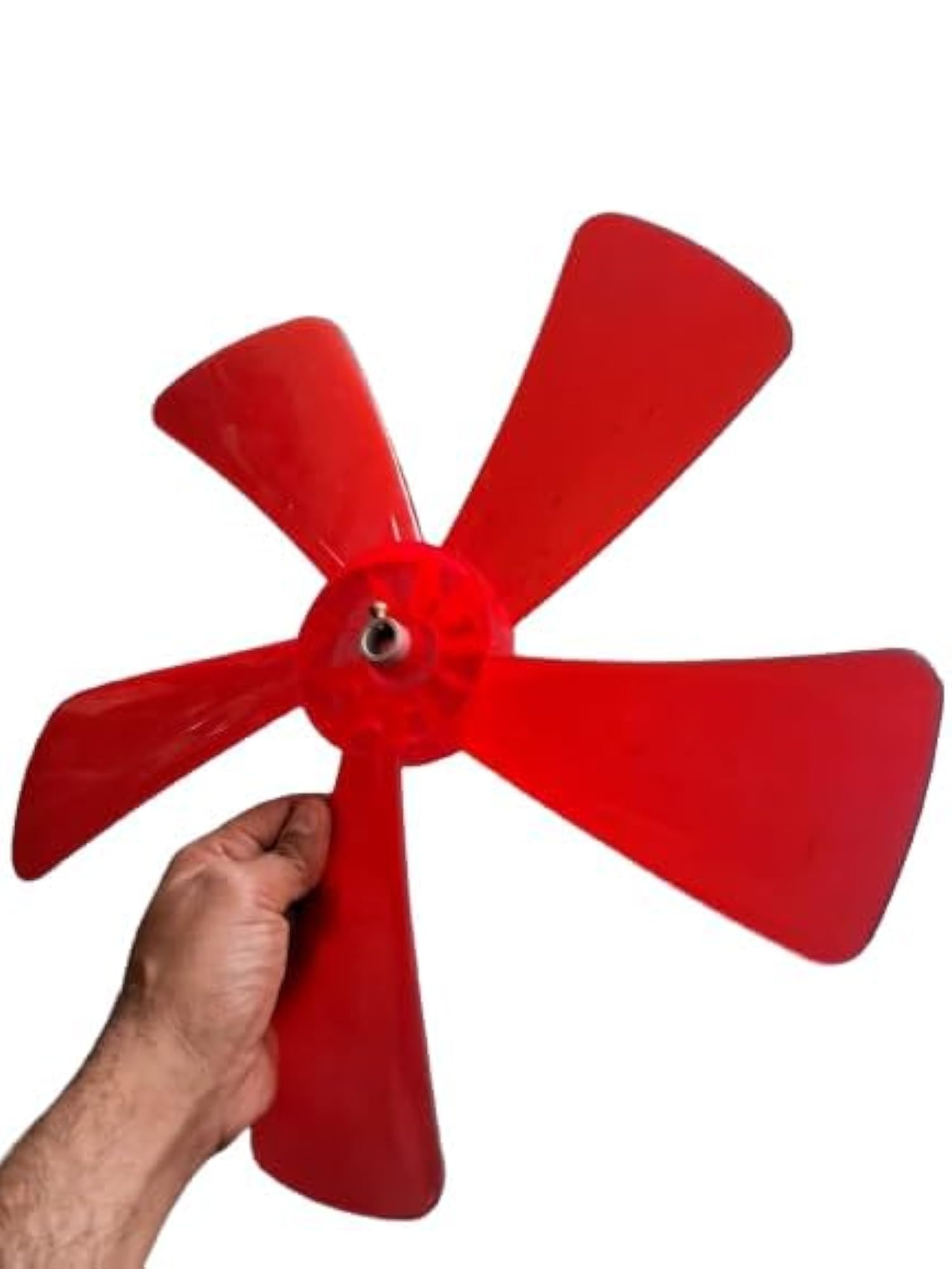 5 Leaves ABS Plastic Cooler Fan Blade, Multicolor