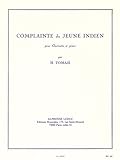  Henri tomasi: complainte du jeune indien (clarinet/piano)
